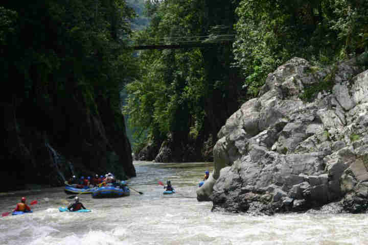 Running the canyon