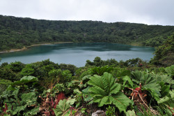 Extinct volcano lake beside Poas