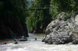 Recorriendo el cañón