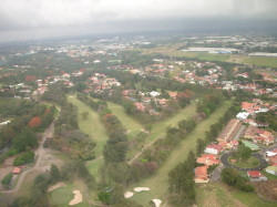 Aerial view of the Cariari Golf Course